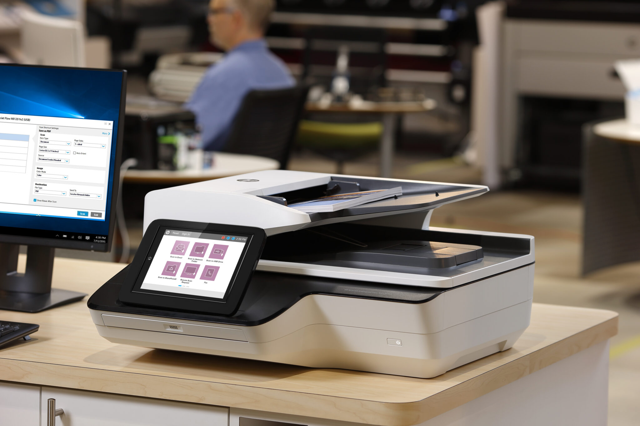 HP Scanjet Enterprise Flow N9120 fn2 Scanner - Occasion Garantie 6 mois